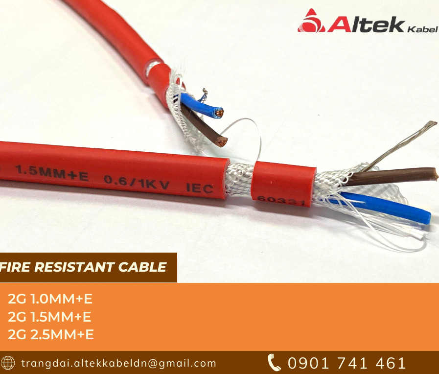 Cáp chống cháy, cáp chịu nhiệt Altek Kabel Đức