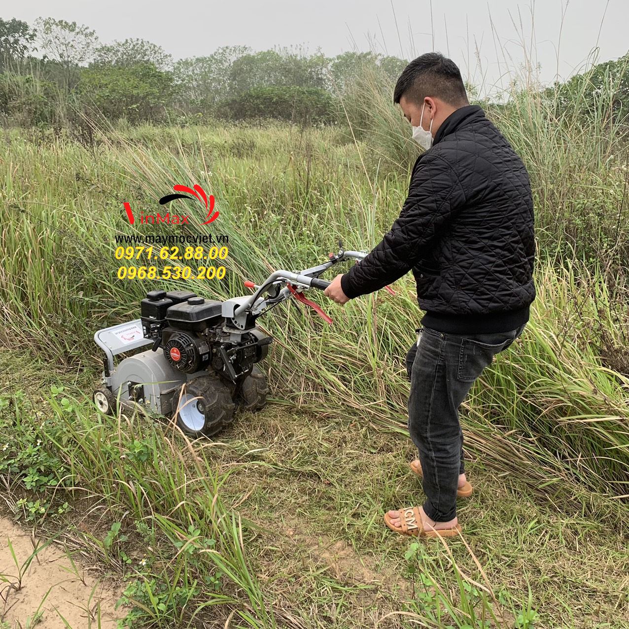 Mua máy cắt cỏ chính hãng tại đâu, máy cắt cỏ kawasaki VMTB70