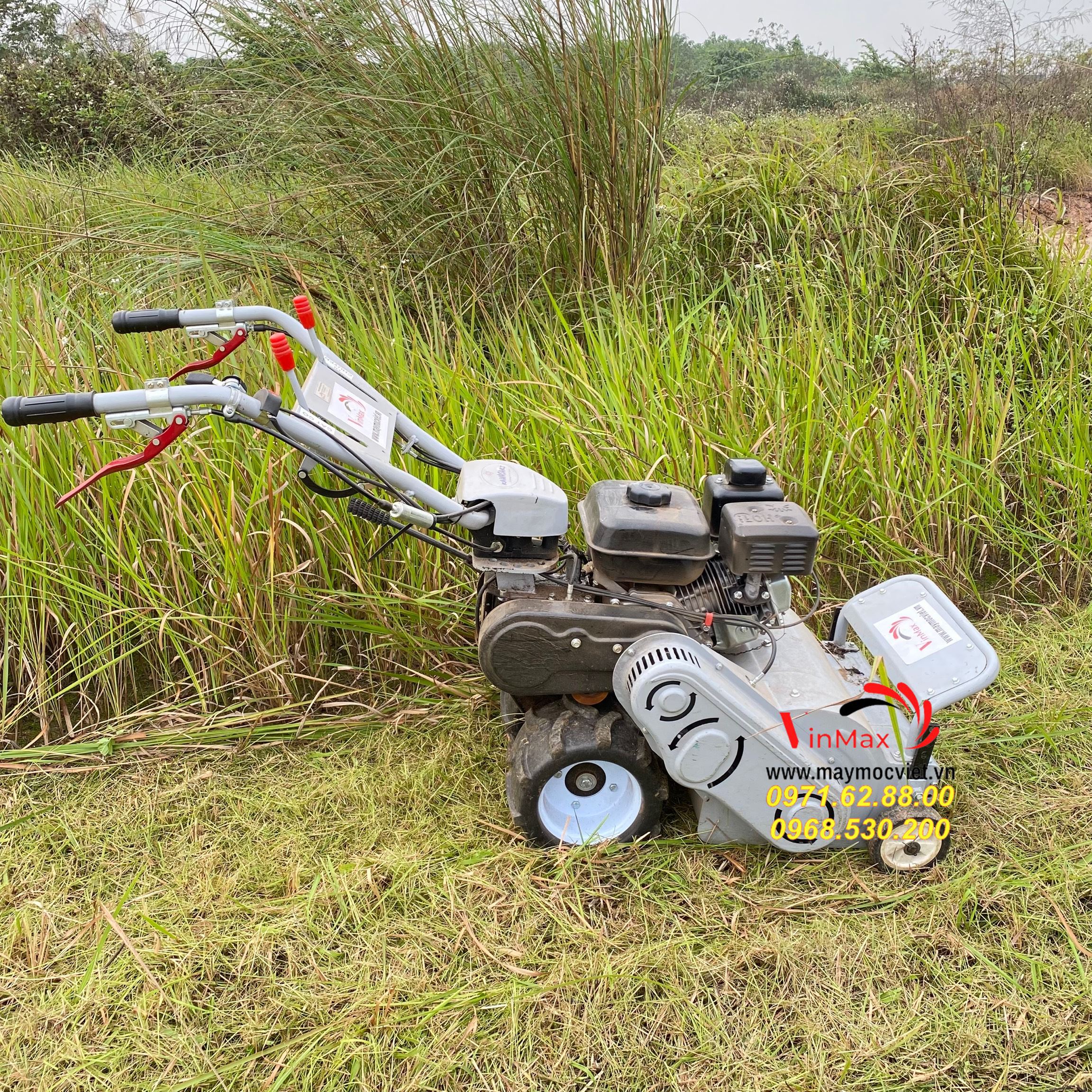 Máy cắt cỏ trục băm chính hãng giá rẻ tại Tây Nguyên