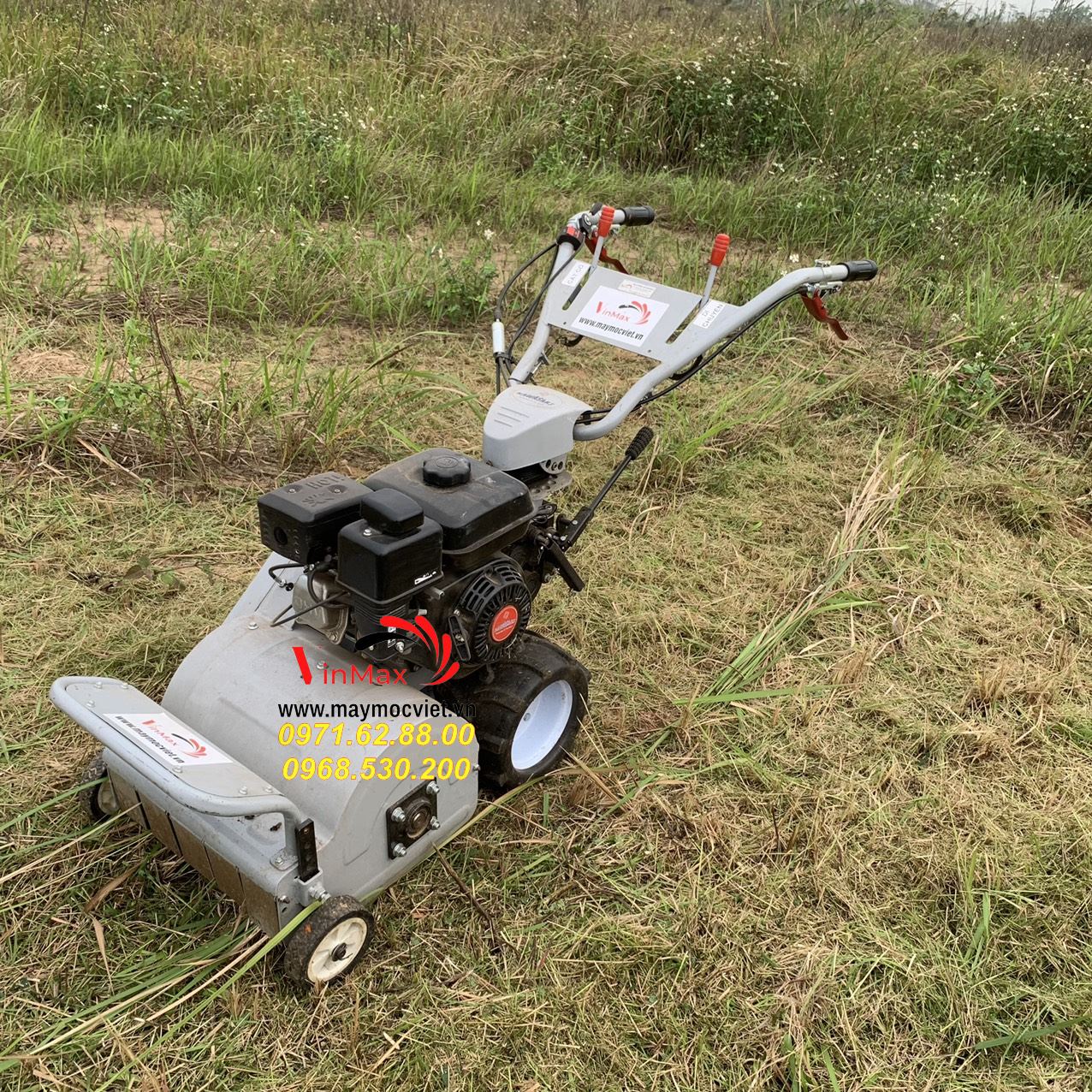 Máy cắt cỏ trục băm chính hãng giá rẻ tại Tây Nguyên