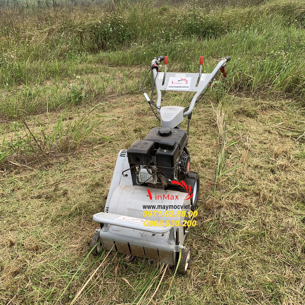 Máy cắt cỏ trục băm chính hãng giá rẻ tại Tây Nguyên