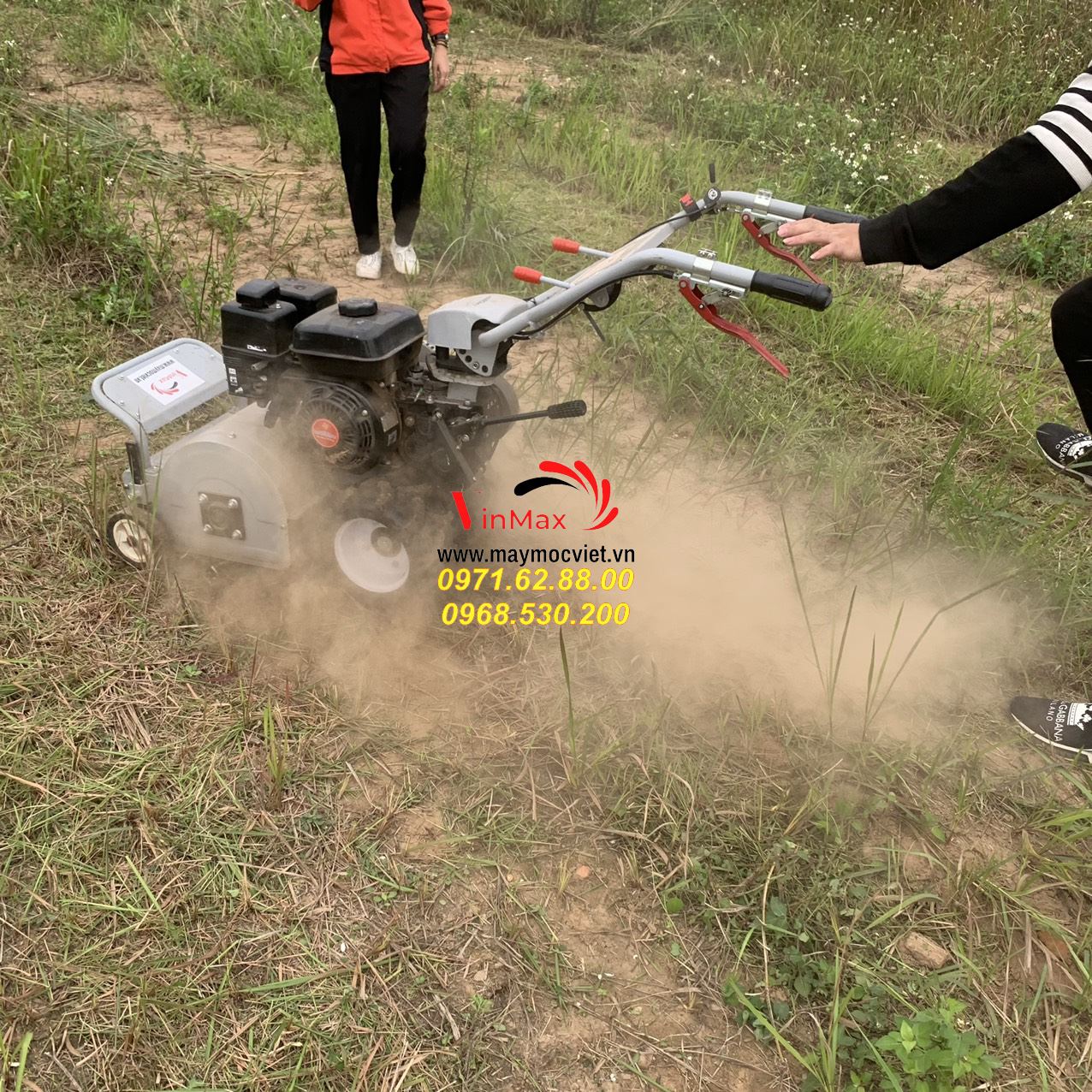 Máy cắt cỏ trục băm chính hãng giá rẻ tại Tây Nguyên