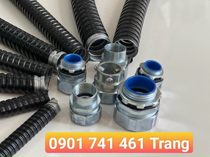 Phân phối ống ruột gà lõi thép bọc nhựa luồn dây điện