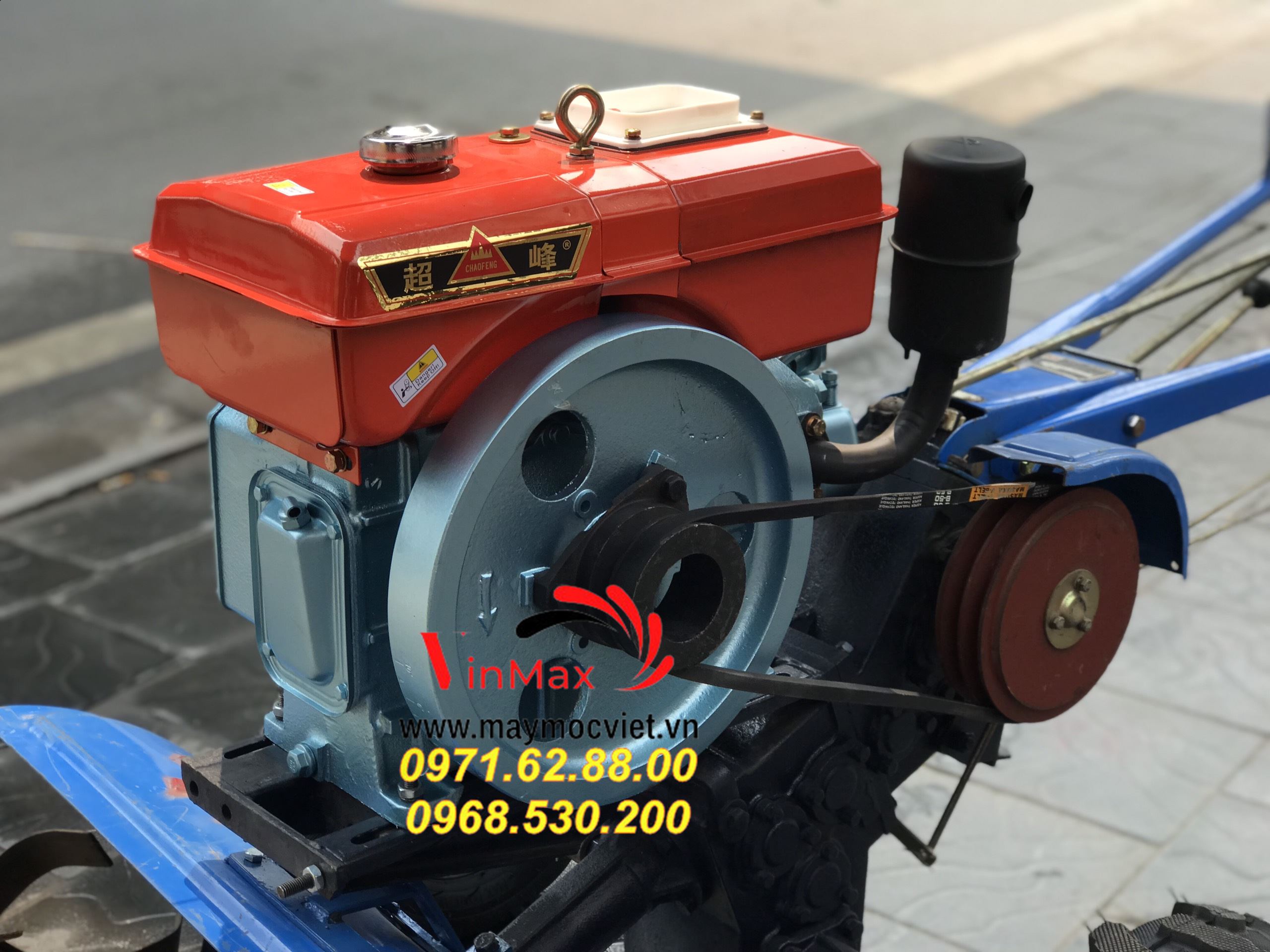 Máy cày bừa chạy dầu giá rẻ tại hà Nội bảo hành 12 tháng