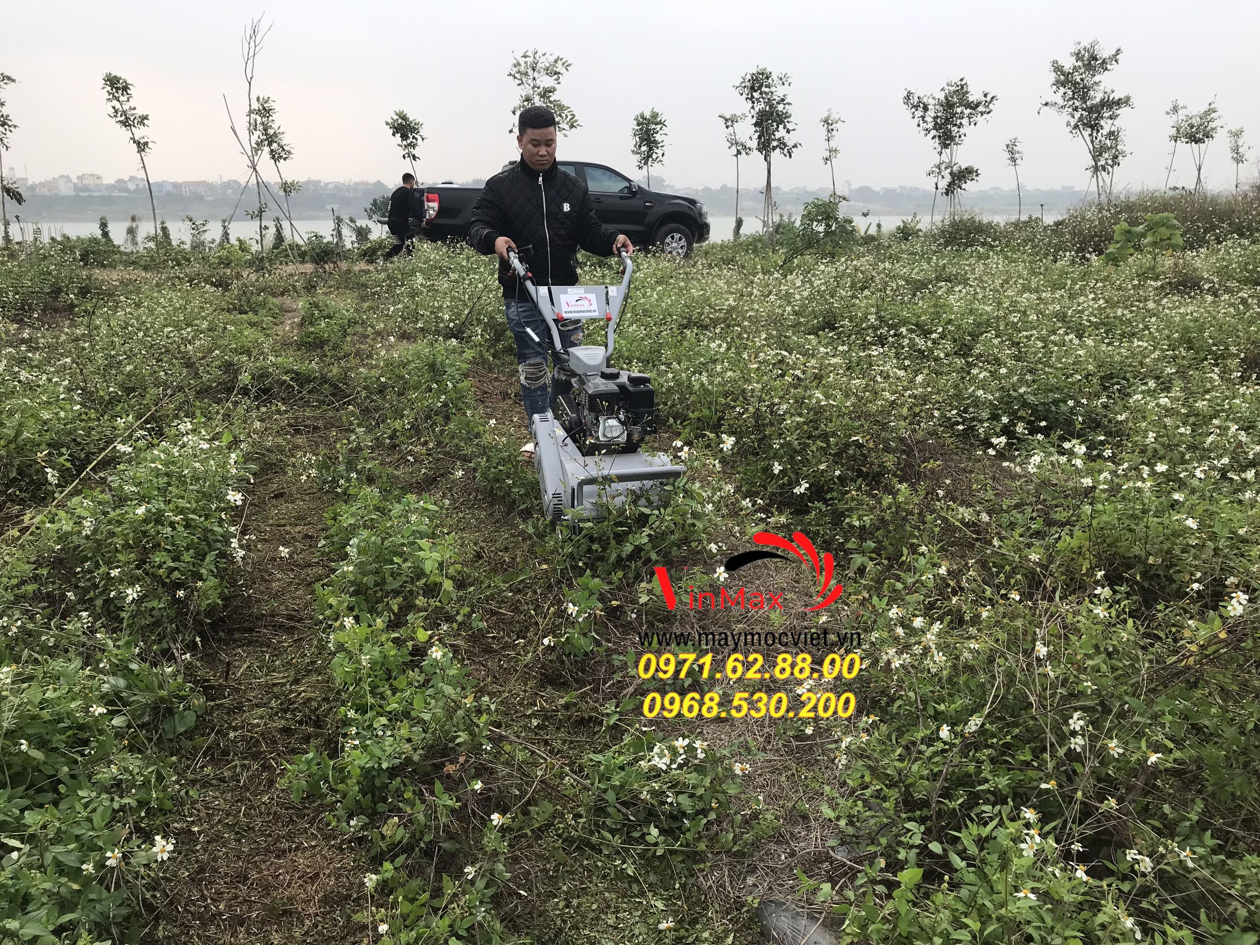 Mua máy cắt cỏ chính hãng tại đâu, máy cắt cỏ kawasaki VMTB70