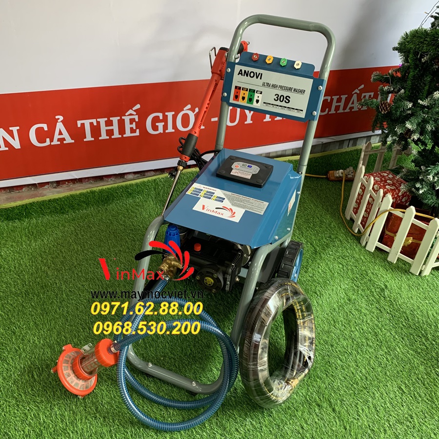 Máy rửa xe chính hãng Anovi 30s công suất 3kw