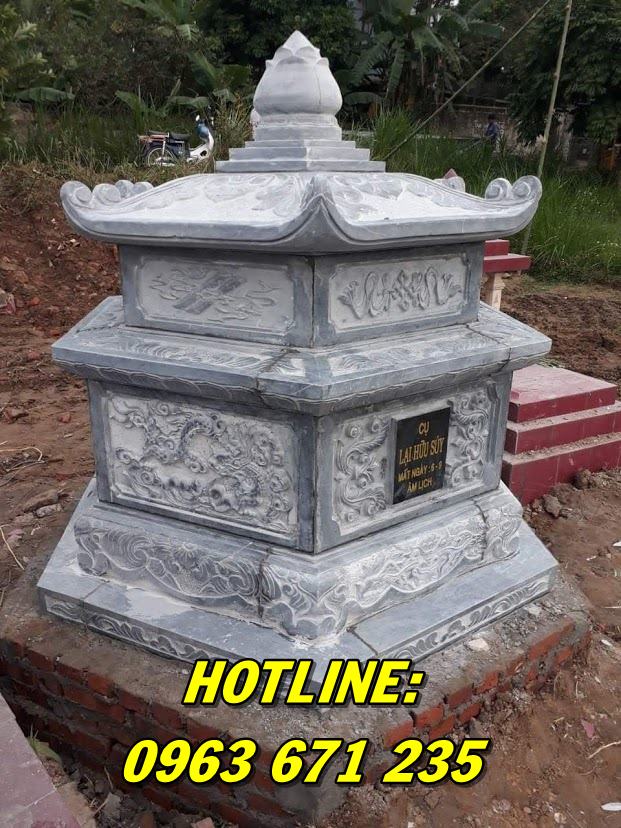 Những mẫu mộ lục giác bằng đá đẹp chất lượng nhất hiện nay