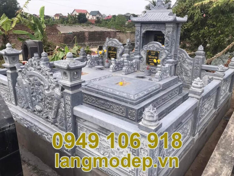 Địa chỉ thiết kế lăng mộ đá uy tín chất lượng