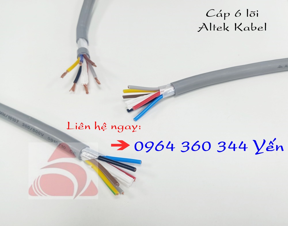 Dây cáp tín hiệu RVV/RVVP 6 ruoojtj Altek Kabel