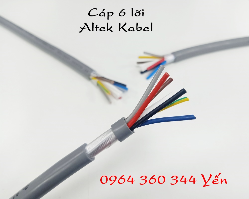 Dây cáp tín hiệu RVV/RVVP 6 ruoojtj Altek Kabel