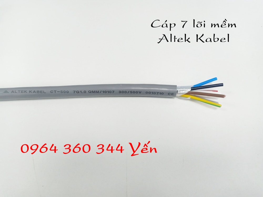 Dây cáp tín hiệu RVV/RVVP 6 ruoojtj Altek Kabel