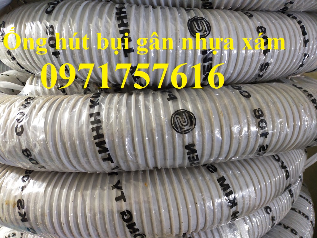 Chuyên ống hút bụi gân nhựa ,ống nhựa mềm lõi thép giá tốt