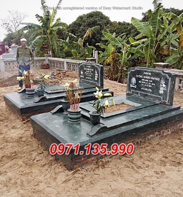 mẫu mộ đá tam cấp để tro cốt đẹp bán tại hậu giang - mộ đơn giản