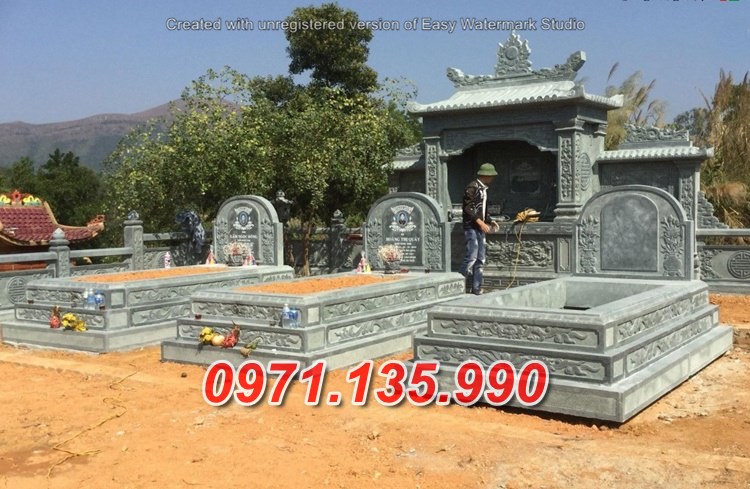 Mẫu mộ đá tam cấp để tro cốt đẹp bán tại đồng tháp - mộ đá đơn giản