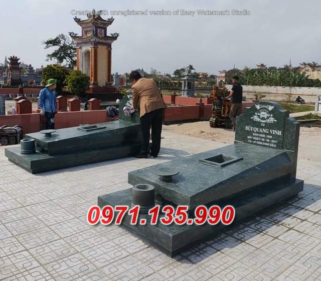 Mẫu mộ đá tam cấp để tro cốt đẹp bán tại an giang - mộ đá đơn giản