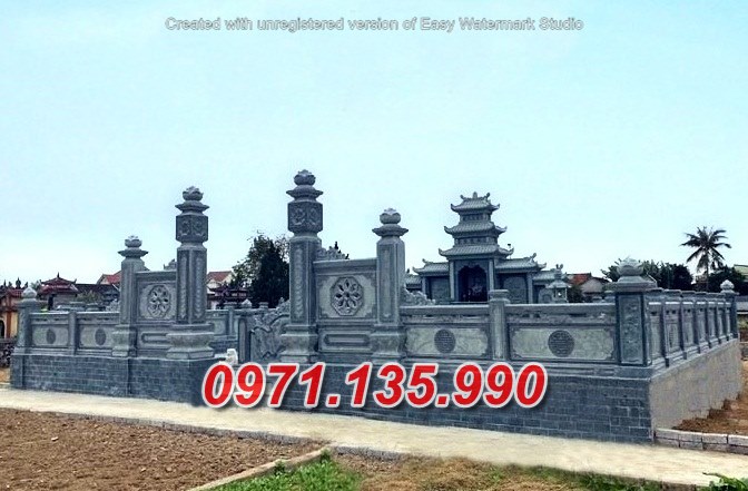 Mẫu nhà mồ đá đẹp để tro cốt bán tại bạc liêu - nghĩa trang gia tộc