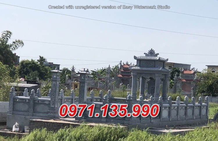 Mẫu nhà mồ đá đẹp để tro cốt bán tại bạc liêu - nghĩa trang gia tộc