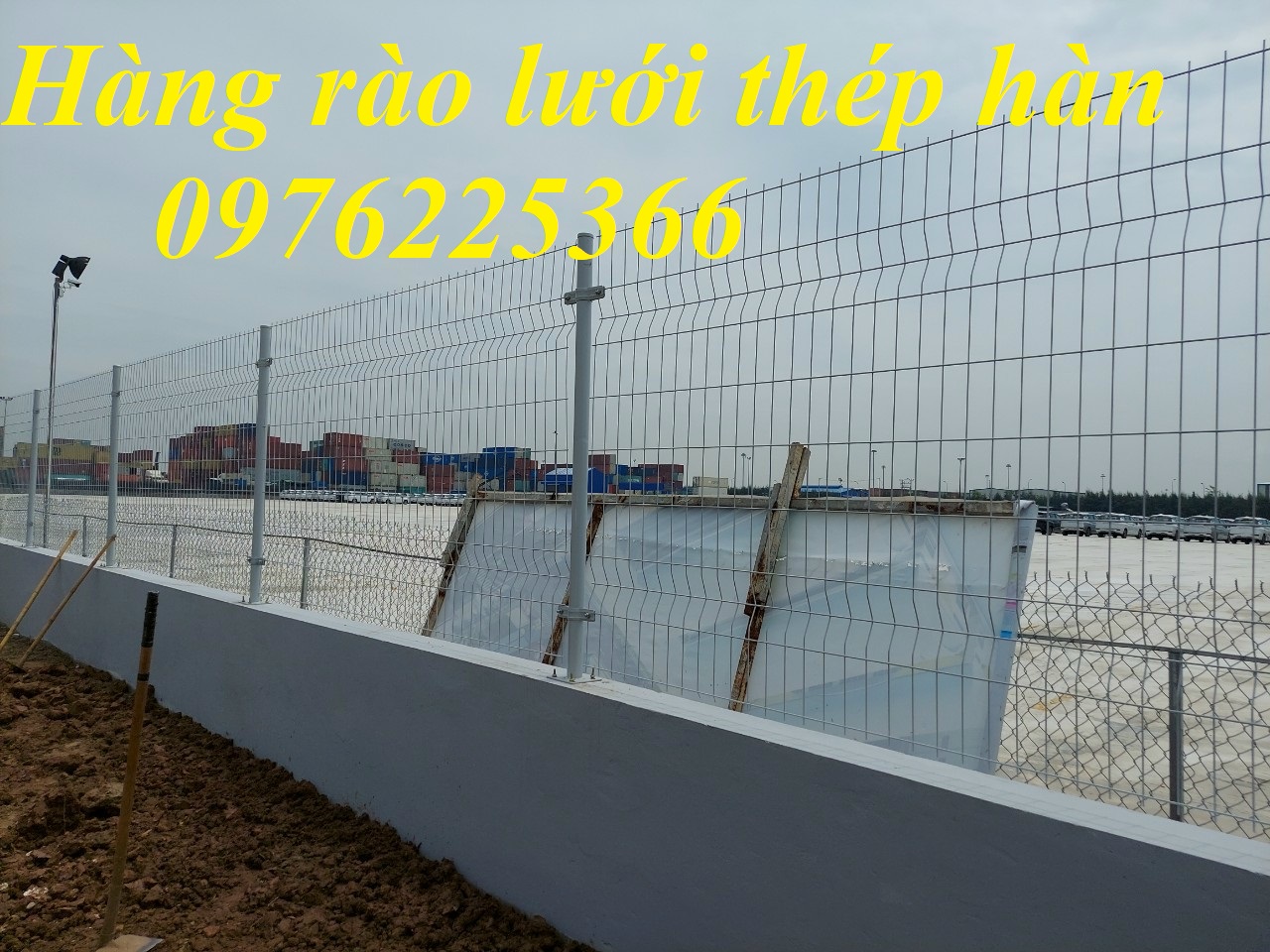 Sản xuất lưới hàng rào mạ kẽm ,hàng rào lưới thép sơn tĩnh điện