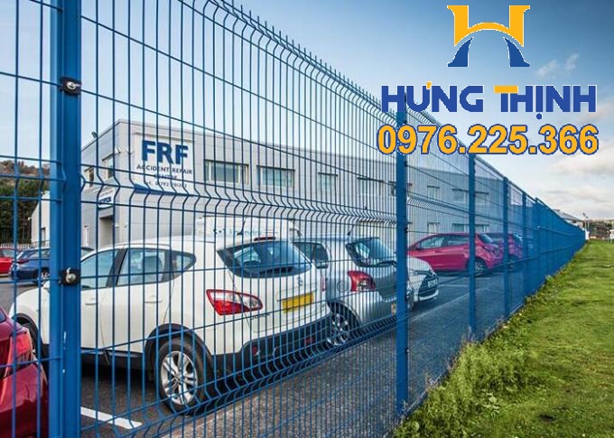 Sản xuất lưới hàng rào mạ kẽm ,hàng rào lưới thép sơn tĩnh điện