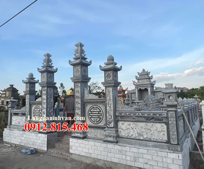 Nhà mồ đẹp tại Vĩnh Long, Xây khu lăng mộ đá để tro cốt tại Vĩnh Long