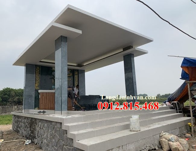 Nhà mồ đẹp tại Vĩnh Long, Xây khu lăng mộ đá để tro cốt tại Vĩnh Long