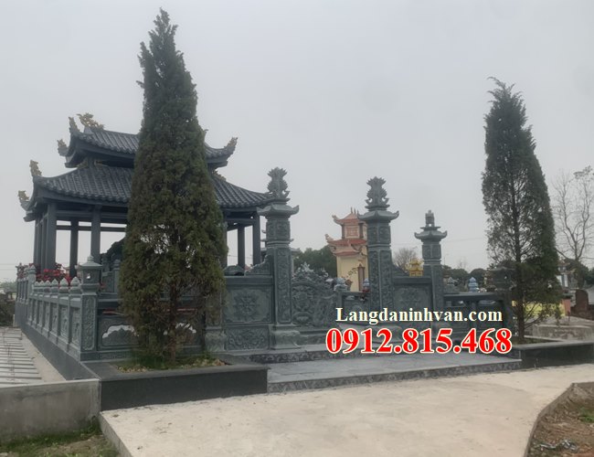 Nhà mồ đẹp tại Vĩnh Long, Xây khu lăng mộ đá để tro cốt tại Vĩnh Long