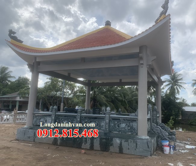 Nhà mồ đẹp tại Vĩnh Long, Xây khu lăng mộ đá để tro cốt tại Vĩnh Long