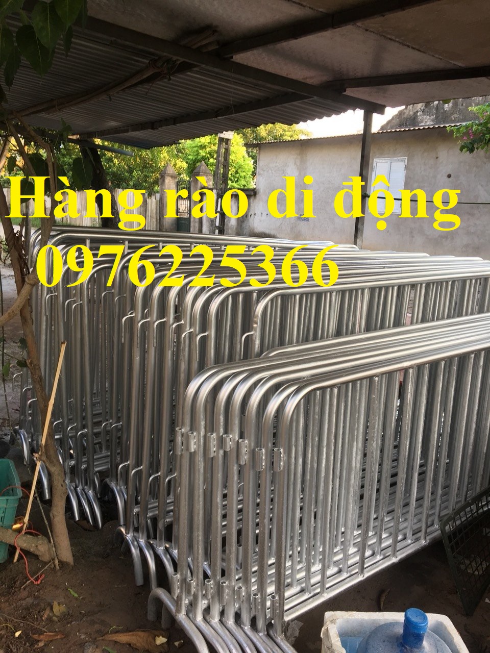 Rào chắn di động,hàng rào barie ,hàng rào sắt di động