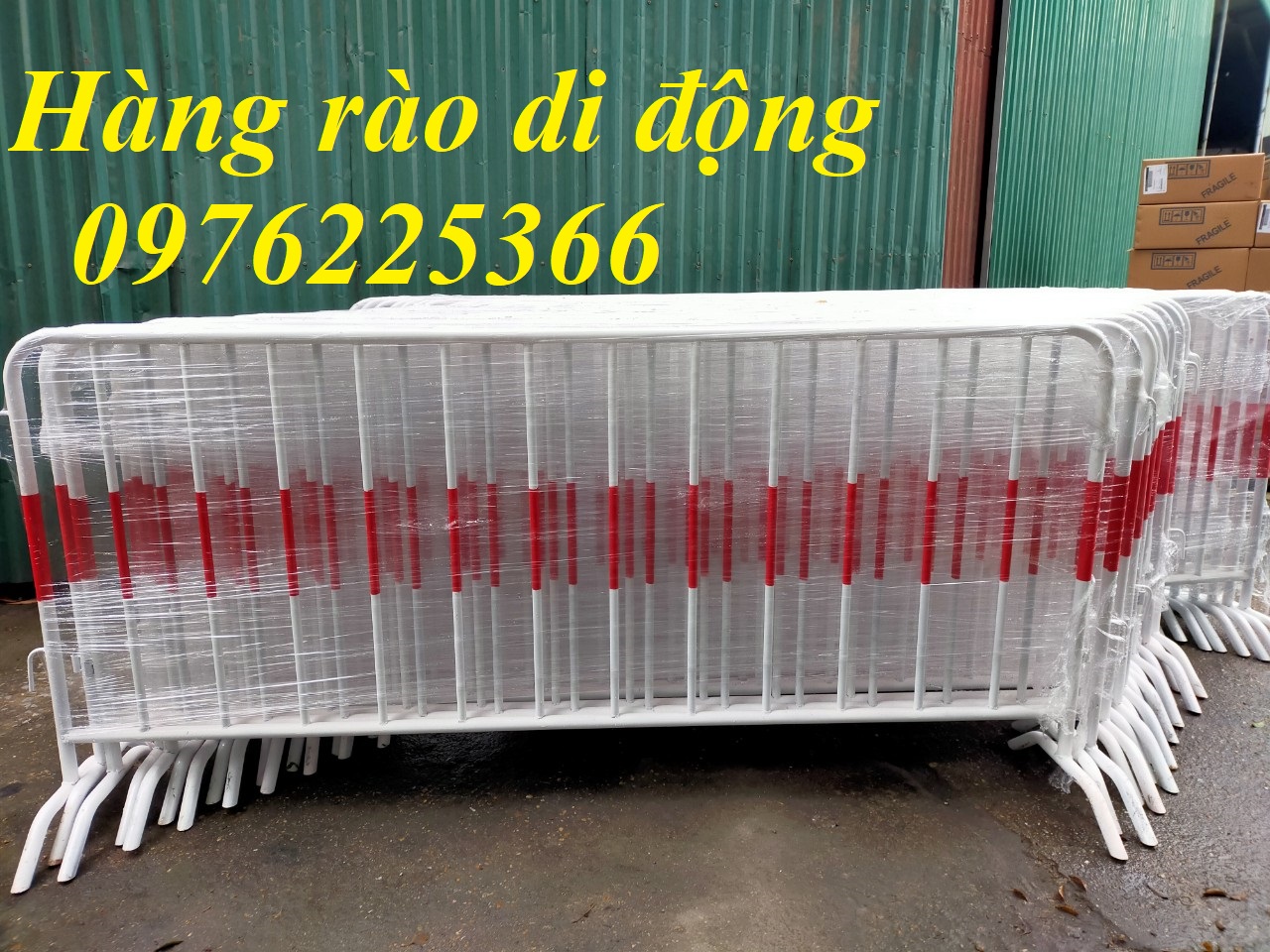 Rào chắn di động,hàng rào barie ,hàng rào sắt di động