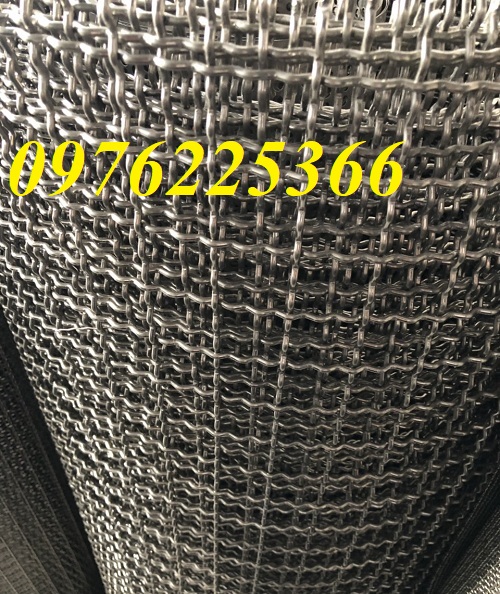 Lưới đan inox cán sóng ô vuông 10x10 -Lưới đan inox 304