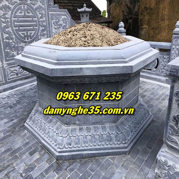 Mẫu mộ bát giác bằng đá đẹp giá rẻ bán tại Bình Dương