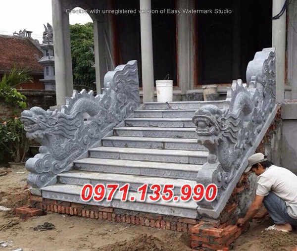 Mẫu rồng đá chiếu rồng nhà thờ từ đường đẹp bán tại điện biên lai châu