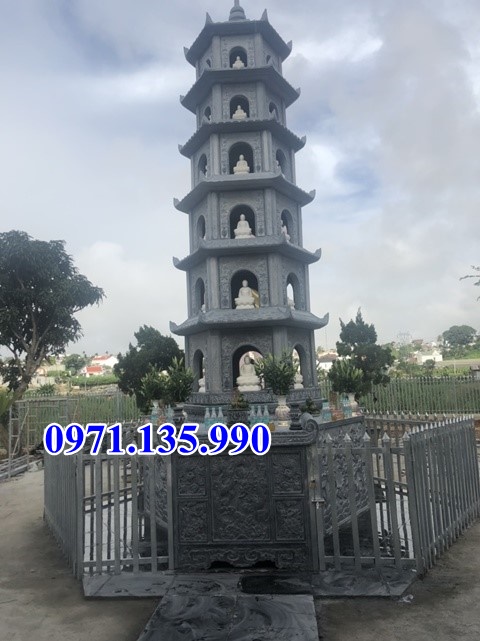 Mẫu tháp mộ đá phật giáo để tro cốt đẹp bán cà mau cần thơ