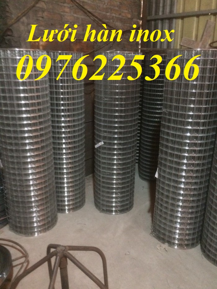 Lưới hàn inox 304 -Đa dạng kích thước ,hàng có sẵn giá tốt