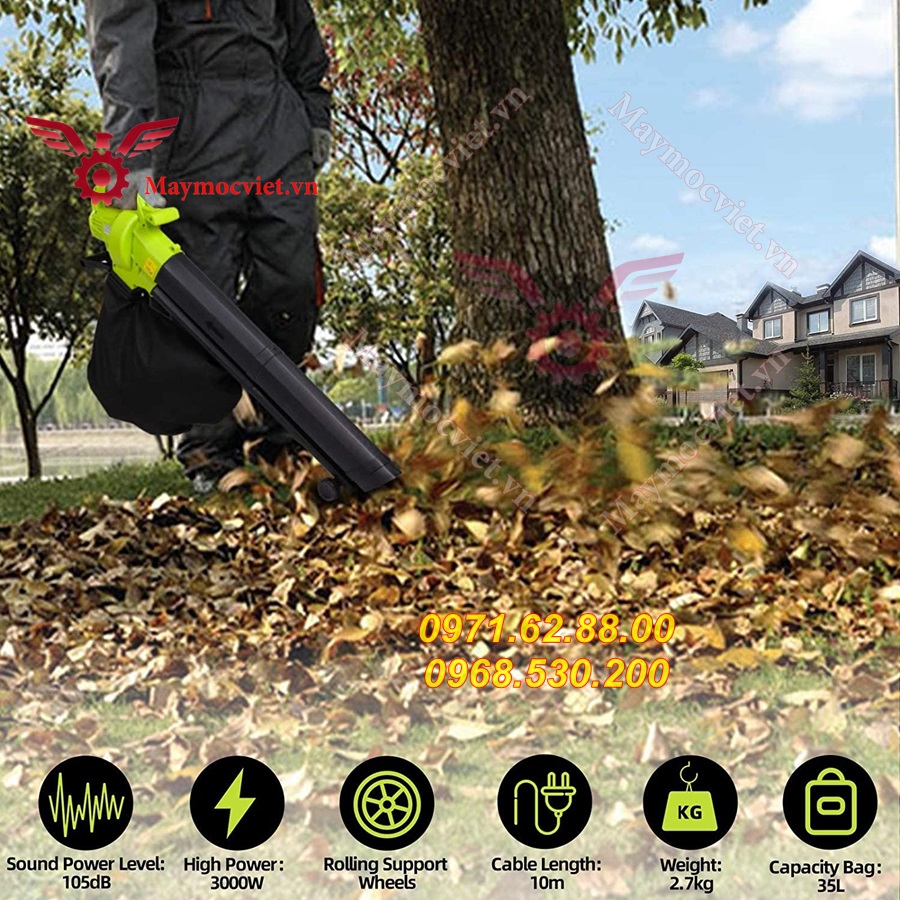 Máy thổi lá cây, hút lá cây giá rẻ nhất hiện nay