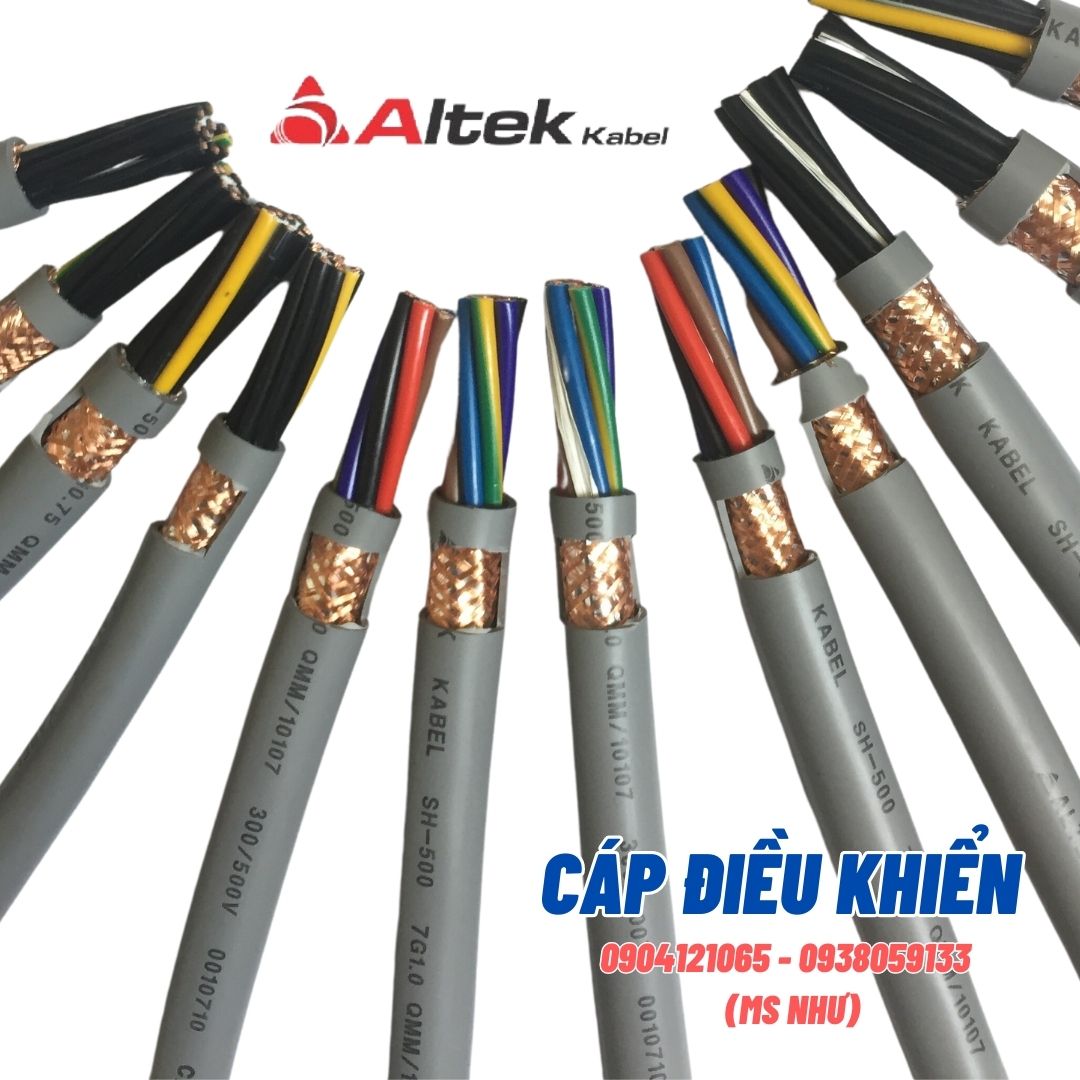 Cáp điều khiển sẵn kho Đà Nẵng 0.22mm/0.5mm/0.75mm/1.0mm/1.25mm/1.5mm