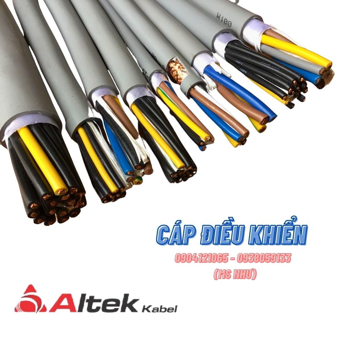 Cáp điều khiển sẵn kho Đà Nẵng 0.22mm/0.5mm/0.75mm/1.0mm/1.25mm/1.5mm