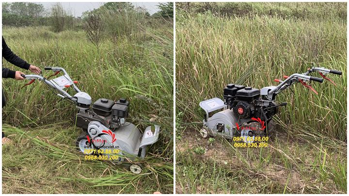 Mua máy căt cỏ trục băm giá rẻ tại Hà Nội