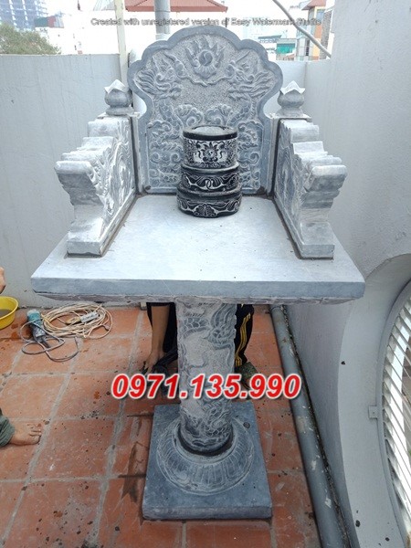 Mẫu cây hương đá thờ ngoài trời đẹp bán tại lạng sơn hưng yên