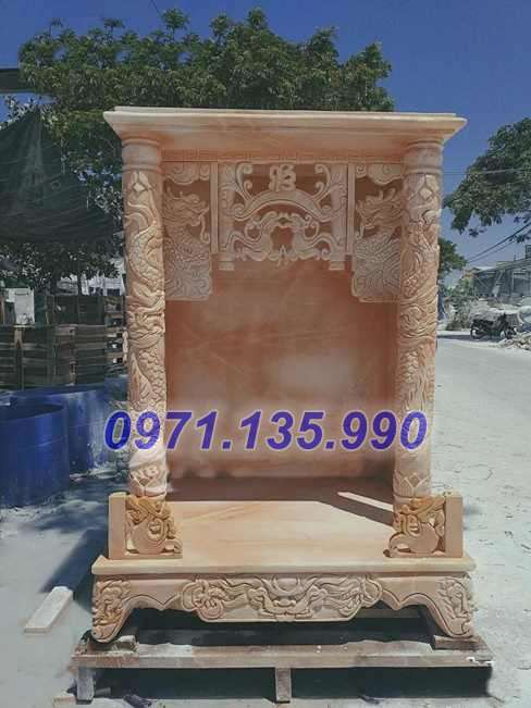 Mẫu cây hương đá thờ thần linh thần tài đẹp bán tại Huế