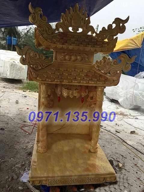 Mẫu cây hương đá thờ thần linh thần tài đẹp bán tại Huế