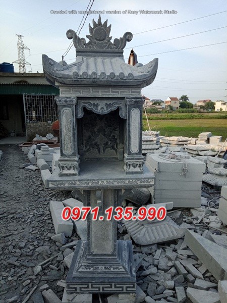 Mẫu cây hương đá thờ thần linh thần tài đẹp bán tại Huế