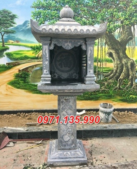 Mẫu cây hương đá thờ thần linh thần tài đẹp bán tại Huế