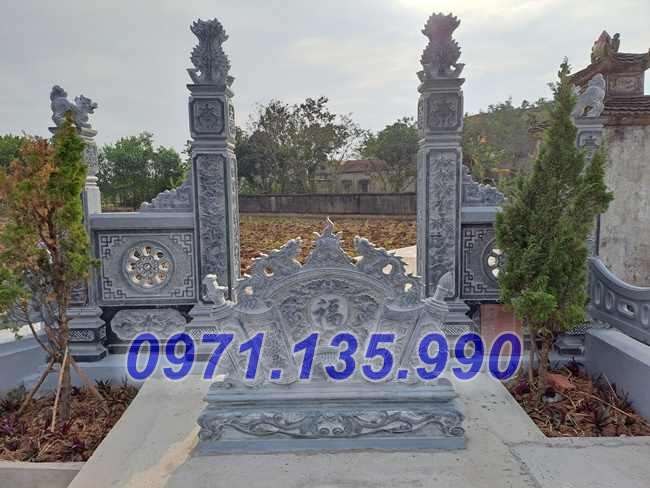 Mẫu cổng đá đẹp nhà thờ đình chùa bán tại yên bái hà giang