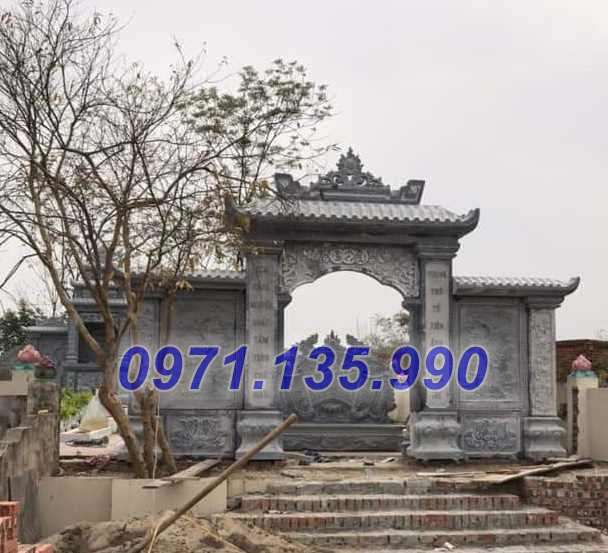 Mẫu cổng đá đẹp nhà thờ đình chùa bán tại yên bái hà giang