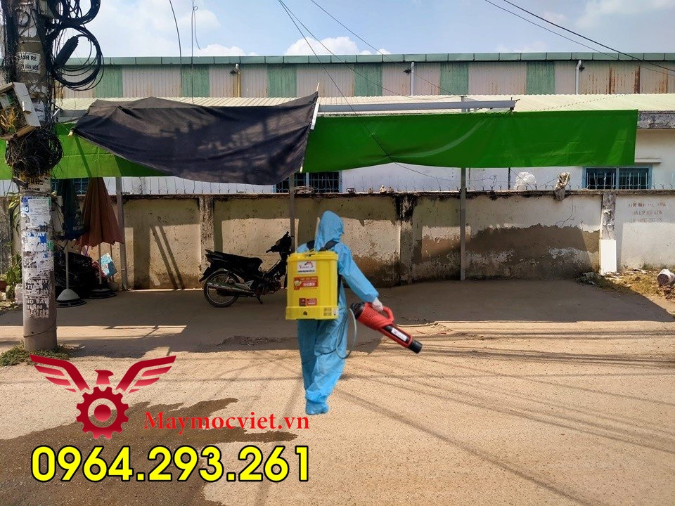 Dịch Sốt xuất huyết tại TP Hồ Chí Minh, máy phun diệt muỗi Turbo BA6