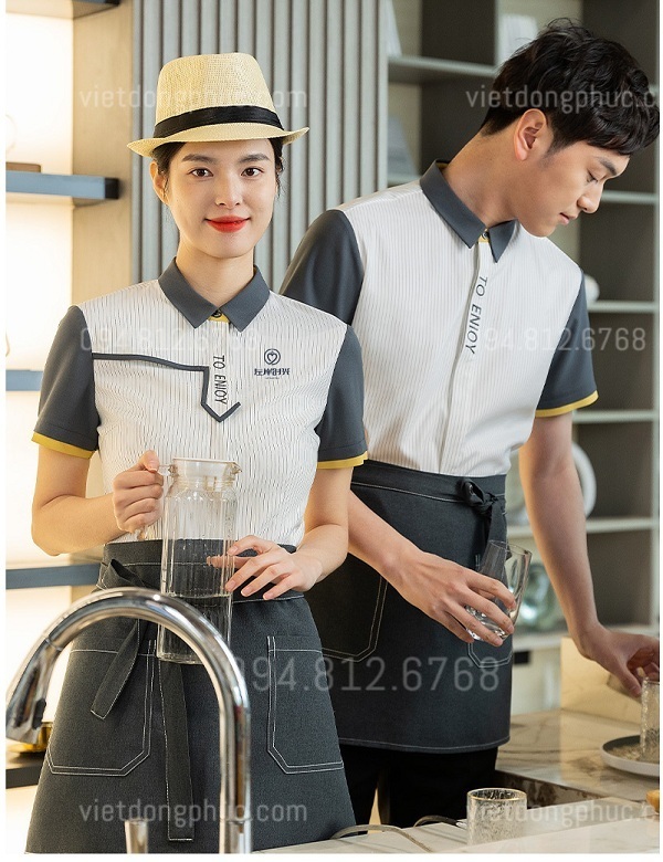 Nhận may quần áo nhà hàng chuyên nghiệp, chất lượng, thời trang