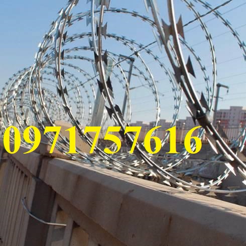 Bán dây thép gai hình dao ,kẽm gai lưới dao giá ưu đãi