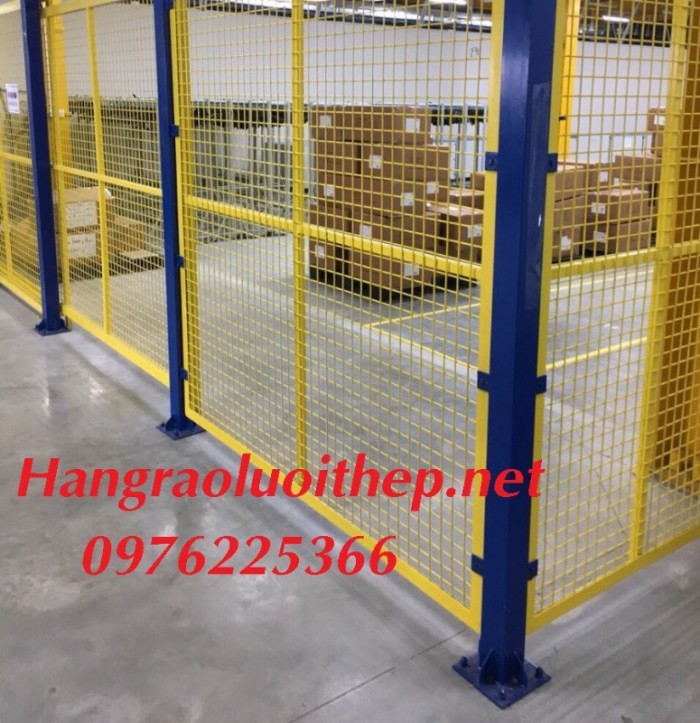 Vách lưới ngăn kho ,hàng rào ngăn kho,hàng rào lưới thép