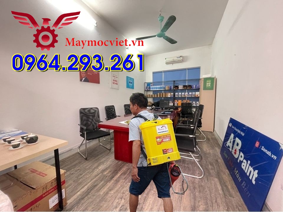 Máy phun thuốc muỗi tồn lưu từ 3 - 6 tháng, diệt các loại côn trùng